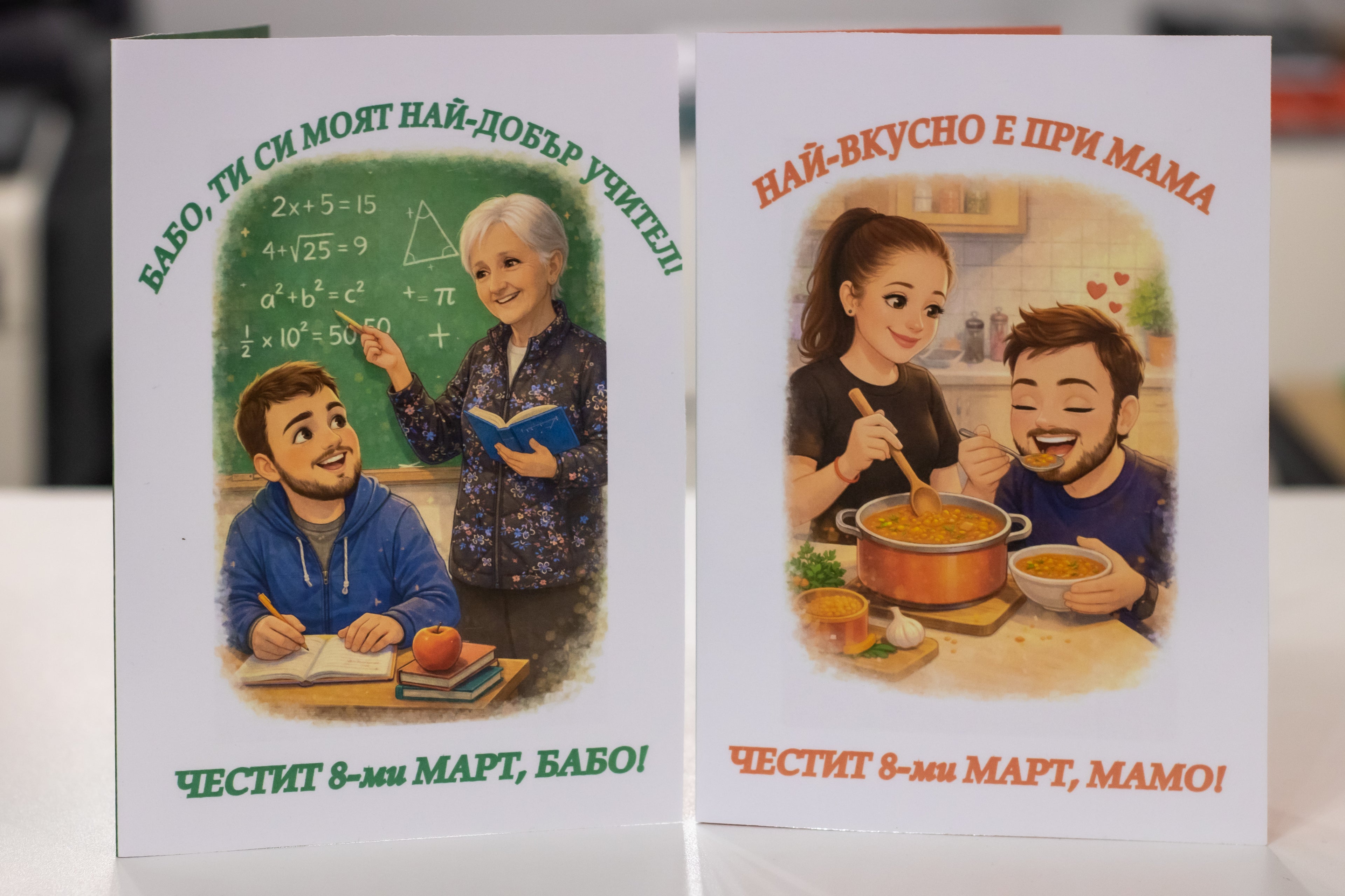 Персонализирани картички за всеки повод!